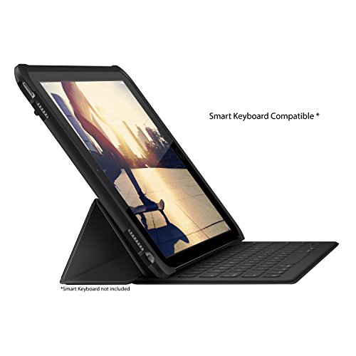 Urban Armor Gear Schutzhülle nach US-Militärstandard für Apple 9,7″ iPad Pro – blau [Verstärkte Ecken | Wake/Sleep | Sturzfest | Antistatisch | Standfunktion] – IPDPRO9.7-CBT - 9