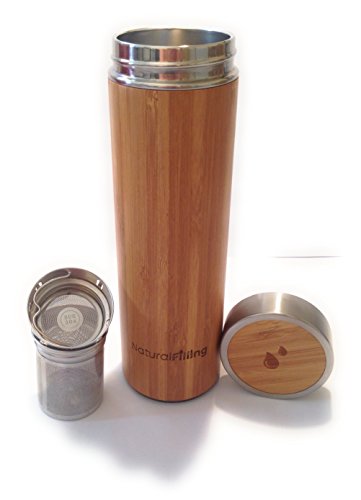 Natural Filling thermos bambou sans bpa