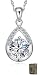 Produktbild Original Enez Halskette 46cm mit Stein Anhänger 2,0 cm echt 925 Silber N2257 + Geschenkbeutel
