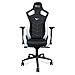 Produktbild GT Omega Sport Racing Bürostuhl schwarz und weiß Leder Hemmschwelle Gaming Sitz