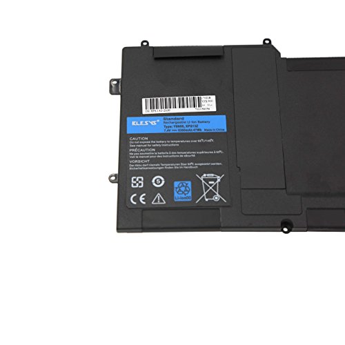 BLESYS – 7.4V/6300mAh DELL Y9N00 TYPEN Ersatz-Laptop Akku fit DELL XPS 13Z, XPS L321X, XPS L322X, XPS 13-L321X, XPS 13-L322X, XPS 13 Ultrabook Serie - 2