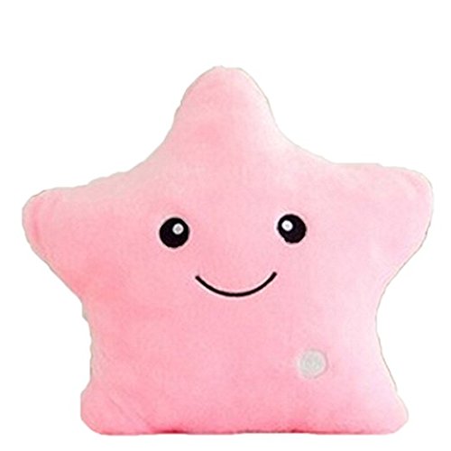 KiKa Monkey, peluche a forma di stella con LED, regalo per bambini