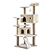 Produktbild Ldlms Heimtierbedarf Katze kletternde Katzenstreukatze springende Plattformkieferkatzebaumsisalkatze, die Brettkatzenspielzeug-Katzeversorgungen verkratzt