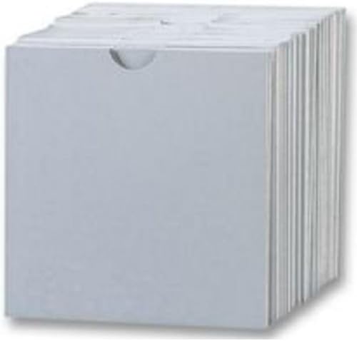Four Square Media 10 CD Cardboard Sleeves / Wallet White - 10 pack