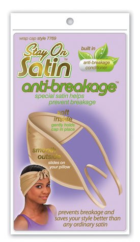 Stay On Satin Anti-Breakage Wrap Cap (Stay On All Night) Style 7769