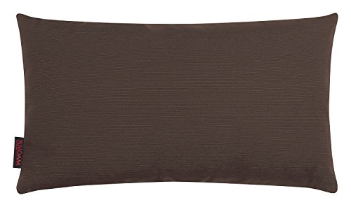 Kissen ca. 27×46 cm Spruch „NORMALERWEISE HÄLT DAS“ aus der Serie „Heimwerker“ im Branding-Look (gefüllt) Farbe allover-braun 1 Stück - 2