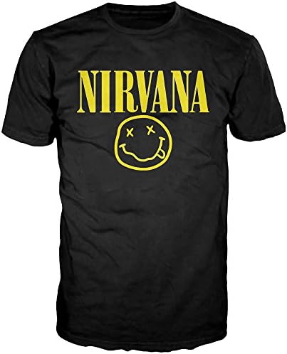 GTSTCHD Men's Custom The Nirvana Rock And Roll T-shirt Black
