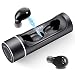 Produktbild Bluetooth Kopfhörer, ER-ESTAVEL True Wireless kopfhörer TWS Bluetooth Headset Mini in Ear kopfhörer Bluetooth mit Mikrofon IPX5 Wasserdicht Stereo Level für alle Bluetooth-Gerät. (Schwarz)