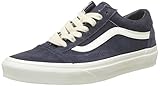  Vans Old Skool Suede, Zapatillas Unisex Adulto, Azul (Herringbone Lace/Navy/Marshmallow), 36.5 EU