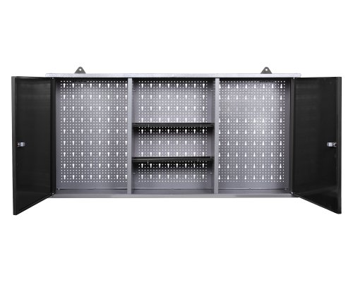 Werkstatt Werkstatteinrichung Werkbank Werkzeugschrank und Lochwand mit Haken - 5