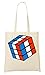 Produktbild Rubik'S Cube France Flag Fashioned Artwork Tragetasche Einkaufstasche
