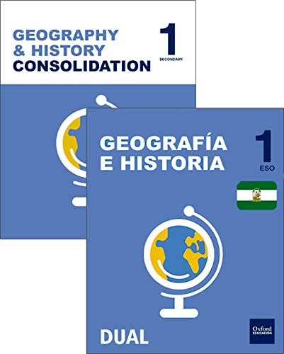 Inicia Dual Geografía e Historia 1º ESO Programa Bilingüe Andalucía Pack Alumno