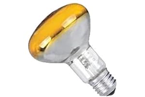 CROMPTON Lampadina gialla R80, 240 V, 60 W, attacco E27