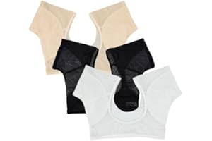 Healifty Lot De 3 Gilets Anti-Transpiration Femme en Nylon Respirant Absorbant La Sueur sous Les Bras Lavables pour Sport Fitness Et Plein Air