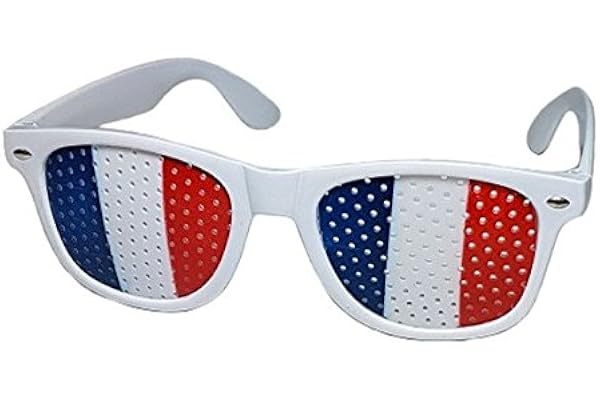 LP LUNETTE GRILLE DRAPEAU FRANCE SUPPORTER