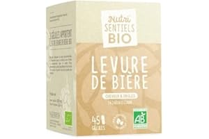 NUTRISANTÉ Levure de Bière Bio 45 gélules Cheveux & Ongles Nutrisante