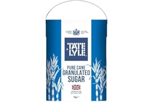 GROCERIESRUS T & L Granulated Pure Cane Sugar Drum with Handle (Discontinued) 3 kg