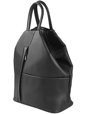 felderberg 'Jolie' 2in 1 Rucksack und Handtasche aus wunderbar weichem Echt-Leder