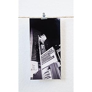 Postkarte XXL Panorama New York Nacht