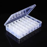 OriGlam 24 Compartments Electronic Components Storage Box Case, Component Storage Box, SMD SMT Case, Electronic Component Box