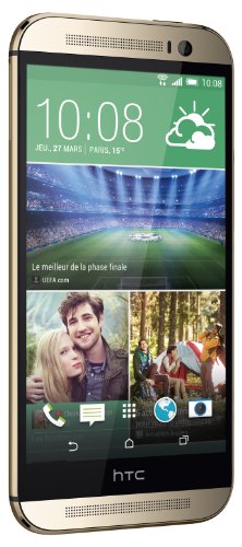 HTC One 2014  M8  Smartphone d  bloqu   4G  Ecran  5 pouces - 16 Go - Android 4 4 KitKat  Or  146 36 x 70 6 x 9 35 mm
