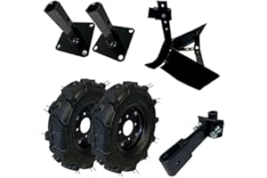 SAKAWA Kit Asurcador Motoazada Ruedas Neumáticas 400X8 Tiro