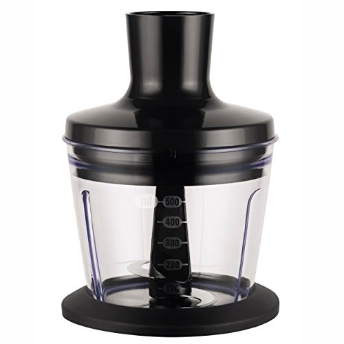 Krups HZ3051 Stabmixer Perfect Mix 9000 Plus inkl. Mixbecher, Mini-Zerkleinerer und Schneebesen, 4-Messer, 20 Geschwindigkeitsstufen, Turbostufe, 750 W, hochglanz weiß / grau / edelstahl gebürstet - 4