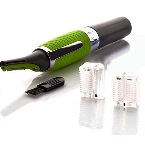 E-TOP All in One Multifunctional Mens/Womens Trimmer for Nose Ear Eyebrows Neckline Sideburns Beard Hair Trimmer Remover with LED Light