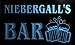 Produktbild w059861-b NIEBERGALL Name Home Bar Pub Beer Mugs Cheers Neon Light Sign Barlicht Neonlicht Lichtwerbung