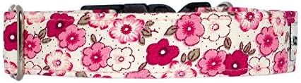 Noddy &amp; Sweets Handmade Dog Collar with Charm [Quince] - X-Large