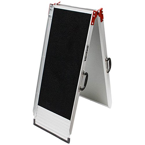 Preisvergleich Produktbild RinderOhr Profi Alu Hunderampe L - 153x36cm 110kg