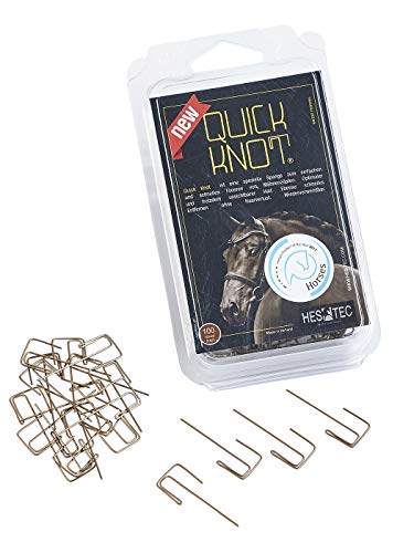Preisvergleich Produktbild Busse Einflechthilfe QUICK KNOT braun M 100 Stück