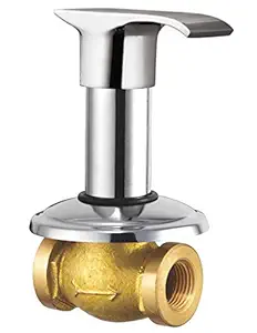 Joyway Swift Concealed Stop Cock 15 mm. (1/2 Inch) Brass, Heavy Duty Quarter Turn