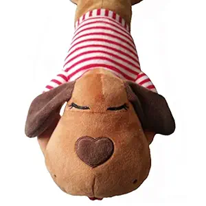 The Dog Pillow Company Plush Head Pillow and Neck Support for Dogs, Buddy, 19 x 6 x 5 Inches (70836)