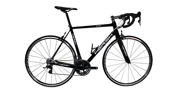 Hersh Speed Bici da Corsa, Colore: Nero, Unisex, Rennrad Speed Race Black,  Nero Carbone, S : Amazon.it: Sport e tempo libero