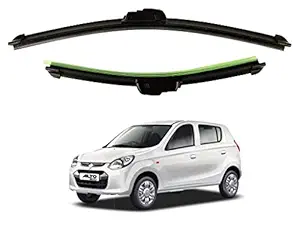 Auto Kite Selifaur High Performance Replacement Wiper Blade for Maruti Suzuki Alto 800 Old (18 x 16 Inch) - Set of 2Pcs