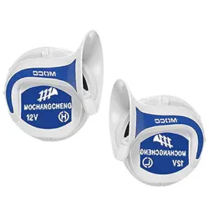 RWT Mocc Bike 18 in 1 Digital Tone Magic Horn Set Of 2 For Hero Splendor Plus