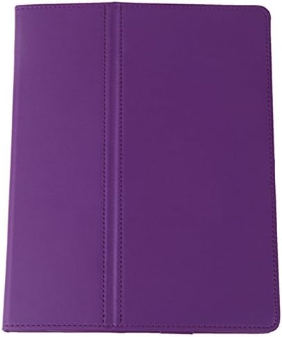 Eniceshop iPad 1 Case - Leather Cover Stand kids cover case Folio with Magnetic Closure for Apple iPad 1 1st Generation (Purple)