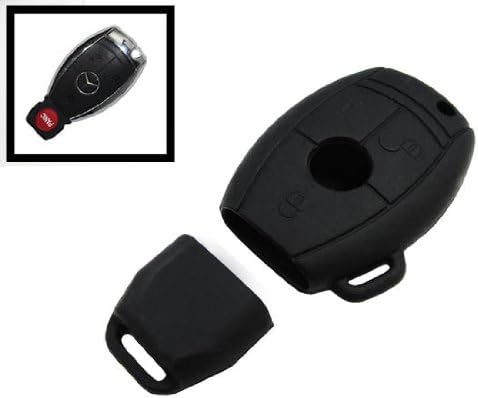 Mercedes Remote Smart Key Cover - BLACK