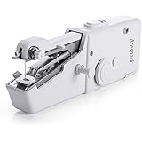 Arespark Máquina de Coser Manual de Puntada de Costura Mini Manual Portátil de Viaje.