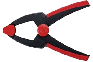 BESSEY Federzwinge Clippix XC5, Spannweite 50 mm Ausladung 50 mm, Funktional und ergonomisch griffig leicht und handlich, Gewicht 0,12 Kg