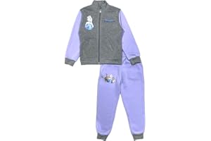 E plus M Frozen Trainingsanzug für Mädchen 2-teiliges Reißverschluss Jogginganzug Sportswear Geschenk für Mädchen