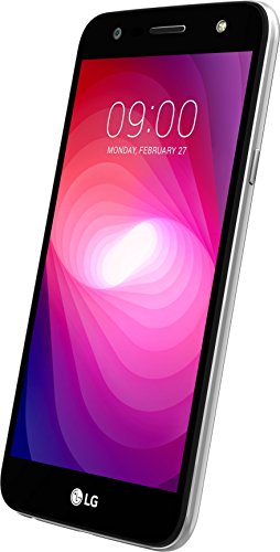 LG X Power2 Smartphone 5.5'' HD, Batteria da 4500 mAh, Ricarica Rapida, Fotocamera 13 MP+5 MP Grandangolare con Flash, Octa-Core, Shiny Titan [Italia]
