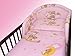 2 Piece/Pc BABY BEDDING SET COT BED QUILT/DUVET PILLOW CASE COVER 135x100 (Teddy Ladder Pink)