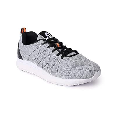 light grey running shoes
