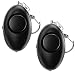 2 Pack ANRUI 120dB Emergency Personal Alarm Keychain with LED Flashlight RS.2709.00