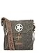The House Of Tara 100% Cotton Canvas Messenger Bag in distress Finish (Phantom Black) RS.949.00