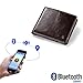 Produktbild WeeLion Herren Smart Bi-Fold Geldbörse-Retro Leder GPS Tracker Smart Bluetooth Anti-verlorene Brieftasche (kann als Geschenk verwendet Werden)