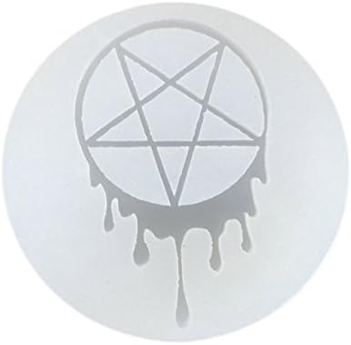 Magic Pentacle DIY Jewels Mold Beading Casting Mould DIY Handmade Silicone Mould Clear Mould For Resin Crystal Lovely Gift