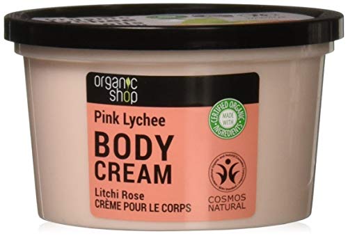 Organico Shop Pink Lychee oli e 5 crema corpo, 250 ml